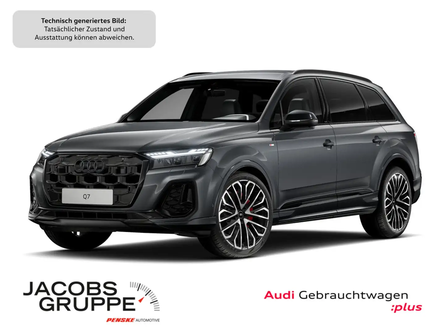 Audi Q7 50 TDI quattro S line Panorama*7-Sitzer*HD-Matrix-LED * Grau - 1