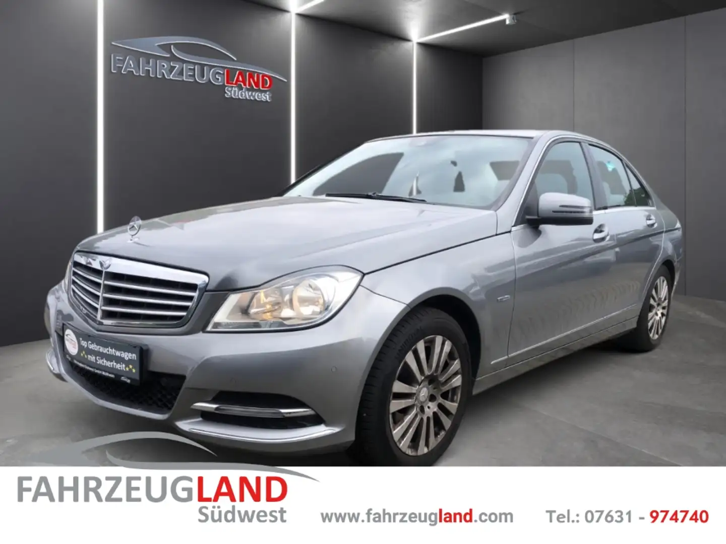 Mercedes-Benz C 180 CGI Elegance Navi Klimatronic LM Edelholz Esche Plateado - 1