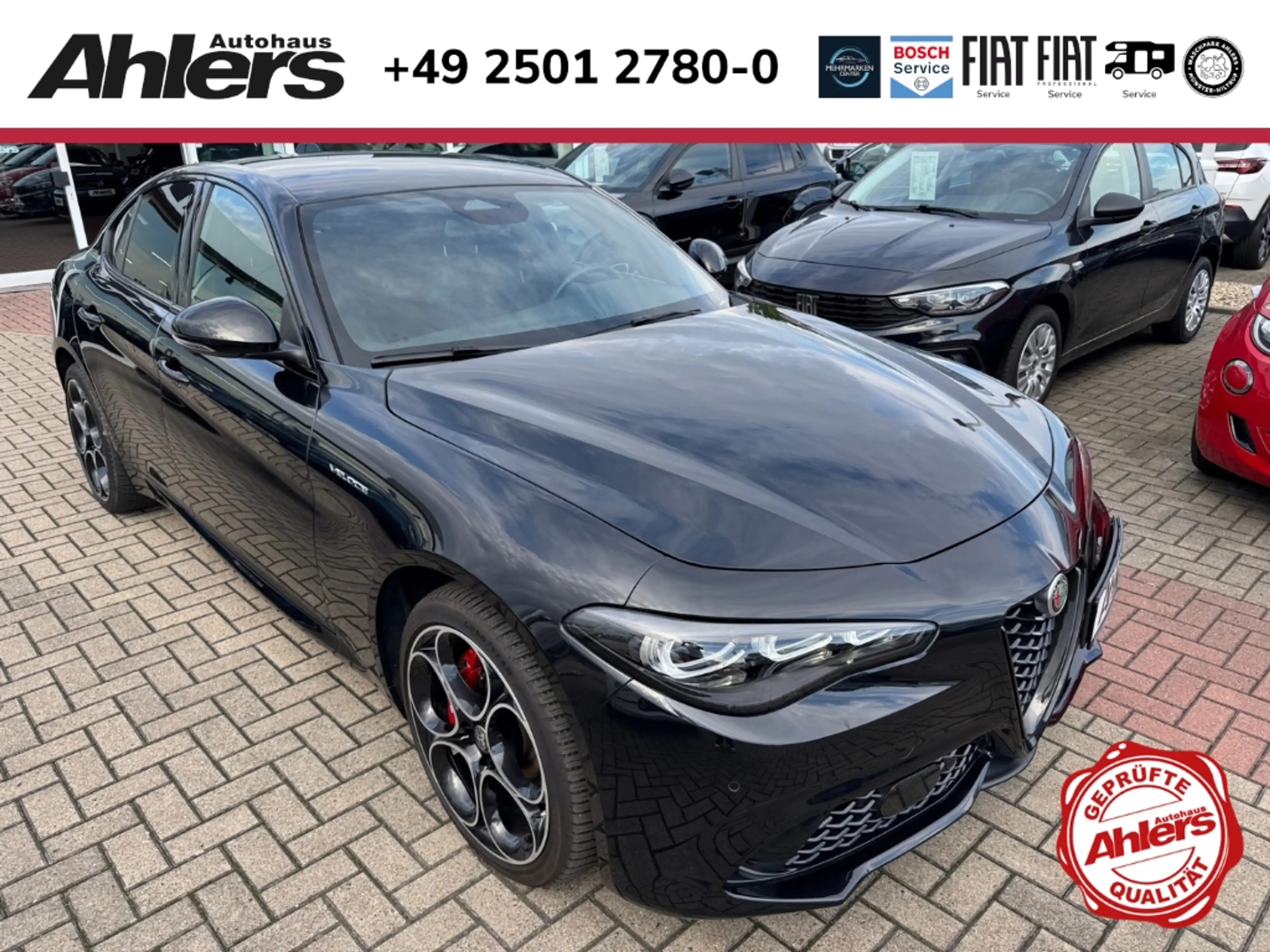 Alfa Romeo Giulia Veloce Q4+ALLWETTER+LEDER+ELSITZE+NAVI+KAMERA+SHZ+