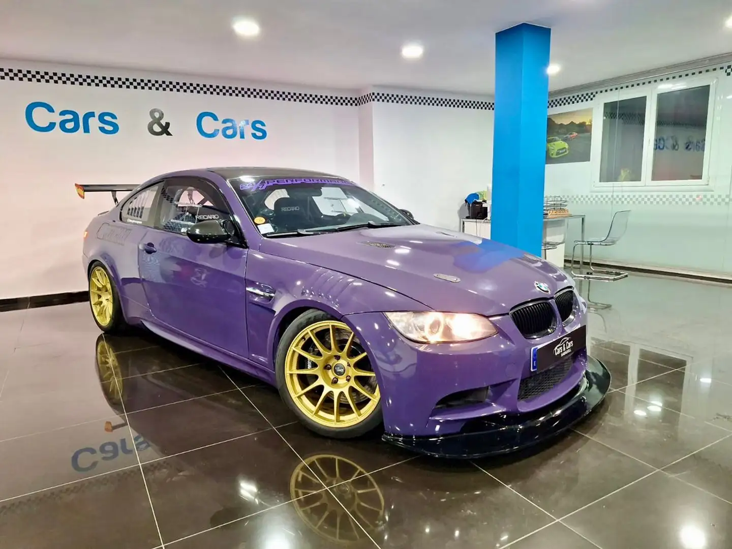 BMW M3 Tracktool Violett - 1