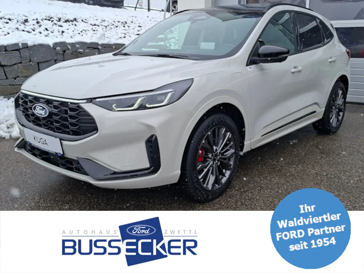 Ford Kuga 2,5 Duratec PHEV Sound Edition Aut. Weiß - 2