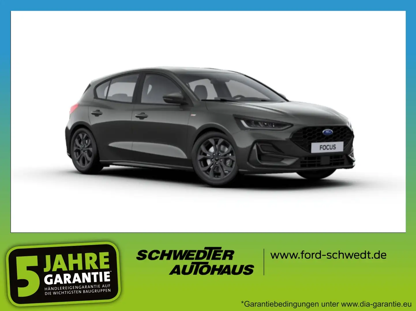 Ford Focus 1.0 EcoBoost Mild-Hybrid S/S ST-Line ACC Grijs - 1