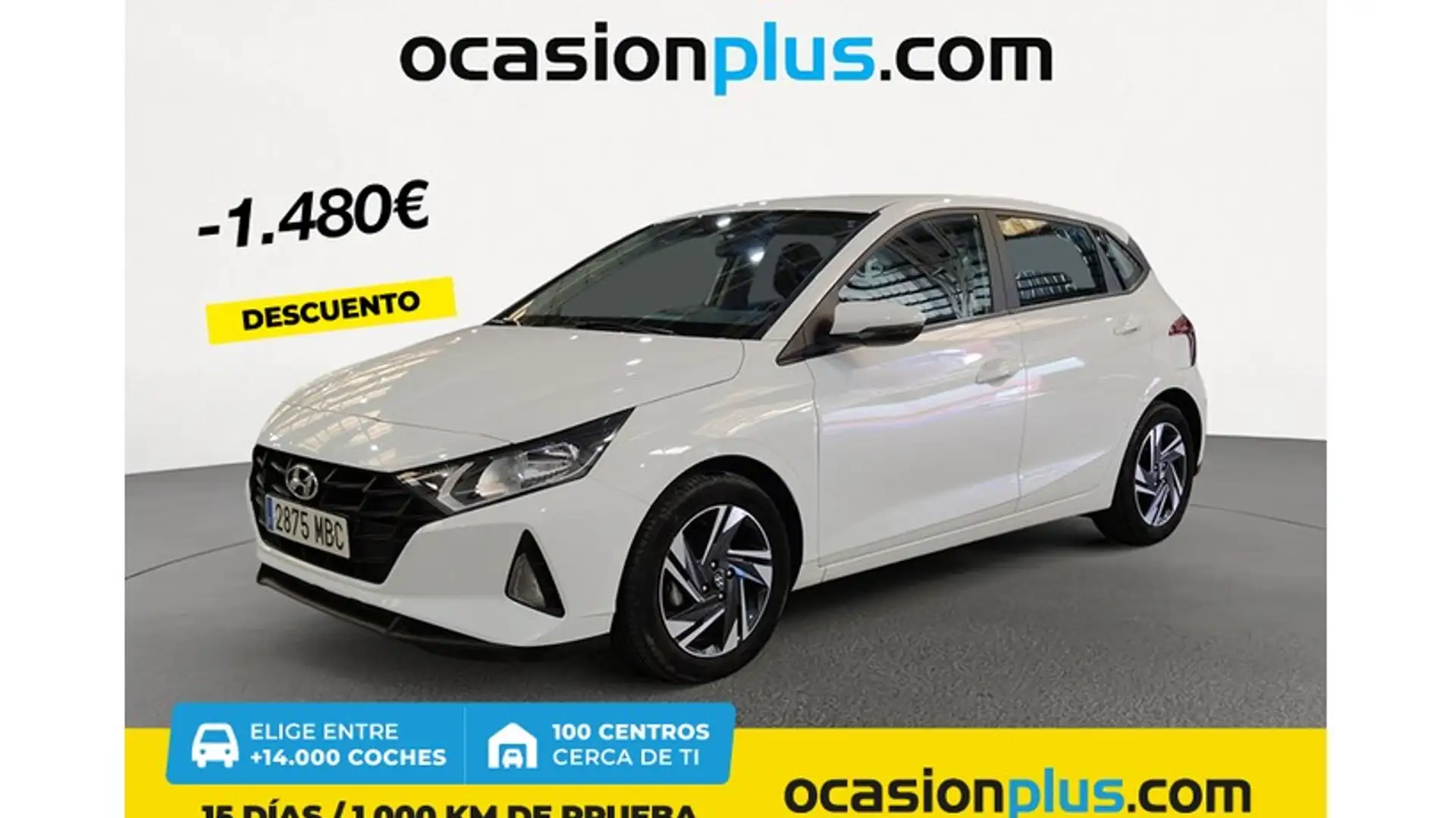 Hyundai i20 1.2 MPI Klass Wit - 1