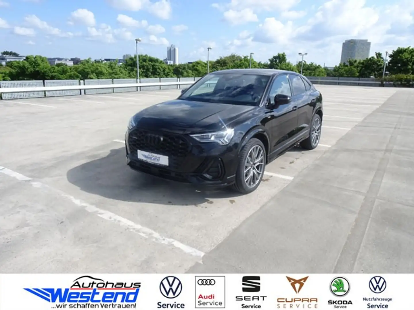 Audi Q3 Sportback S line 40 TDI 142kW qu. Navi Matrix Pano Nero - 2