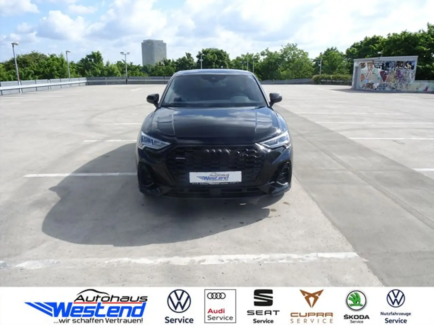 Audi Q3 Sportback S line 40 TDI 142kW qu. Navi Matrix Pano Nero - 1