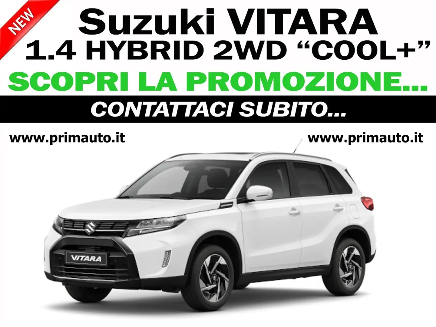 Suzuki Vitara 1.4 Hybrid 2WD "Cool+" - SUPER OFFERTA ! (#0625) Bianco - 1