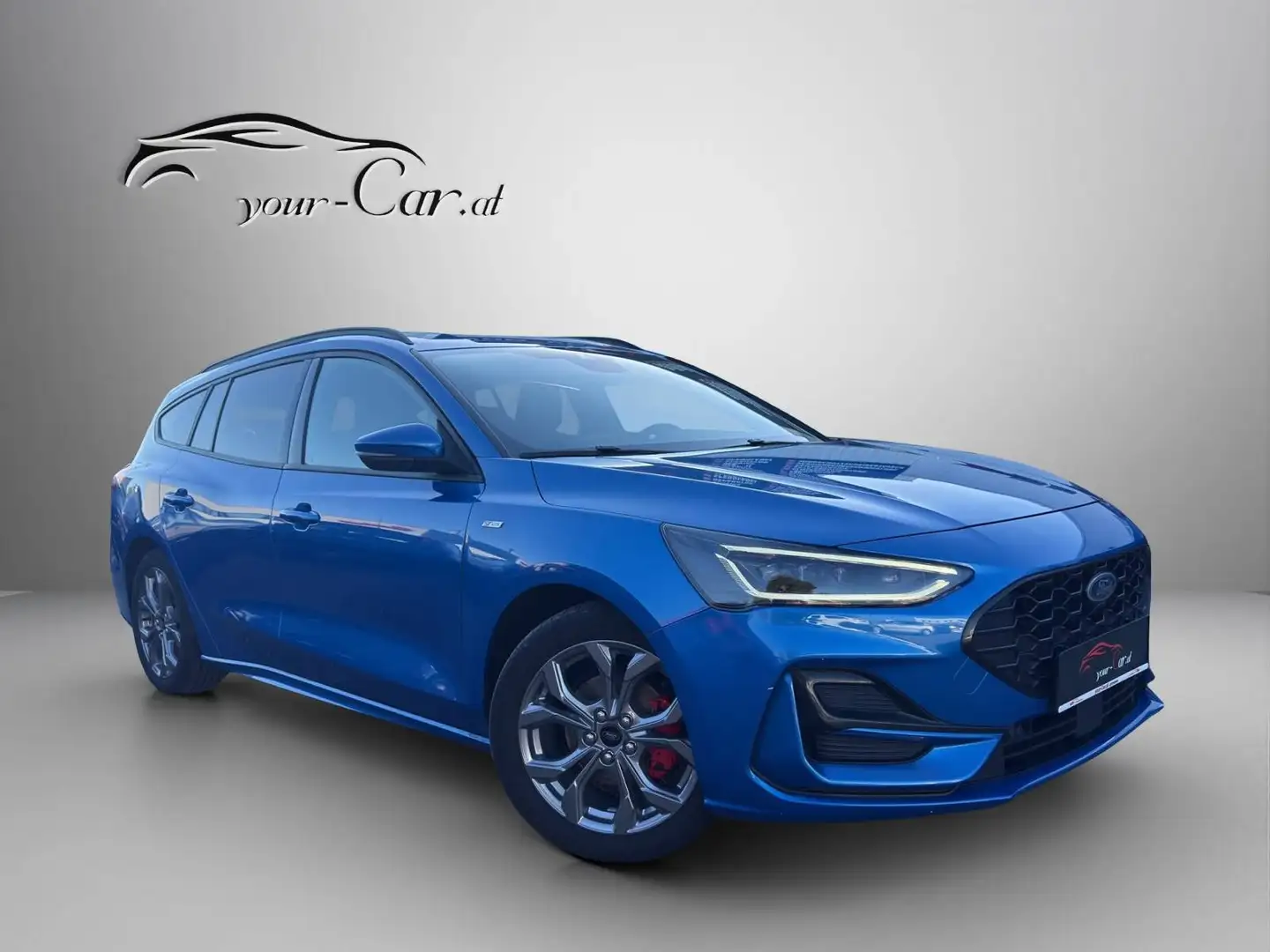 Ford Focus Traveller 1,5 EcoBlue ST-Line X *ACC, B&O, MATRIX, VIRTUAL, KEYLESS, SHZ & LHZ* Blau - 1