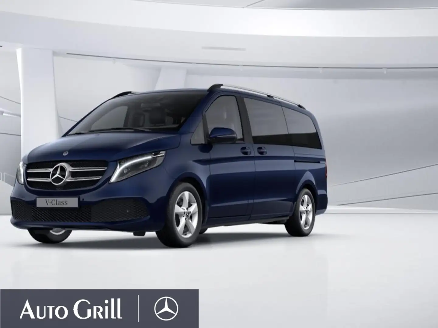 Mercedes-Benz V 220 d Lang Edition Sportpaket ILS AHK RFK 7SIt Blau - 1