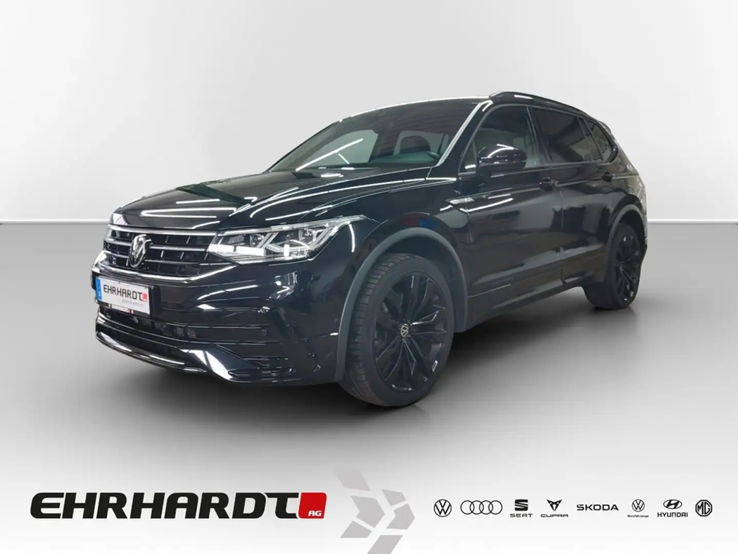 Volkswagen Tiguan Allspace 2.0 TDI DSG 4Motion R-Line AHK*STHZG*IQ-LIGHT*H... Schwarz - 1