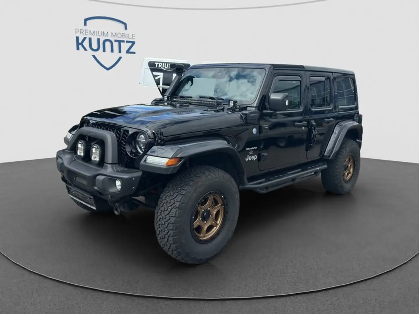 Jeep Wrangler Unlimited Sahara Plug-In Hybrid 4xe mit diversen U Zwart - 1
