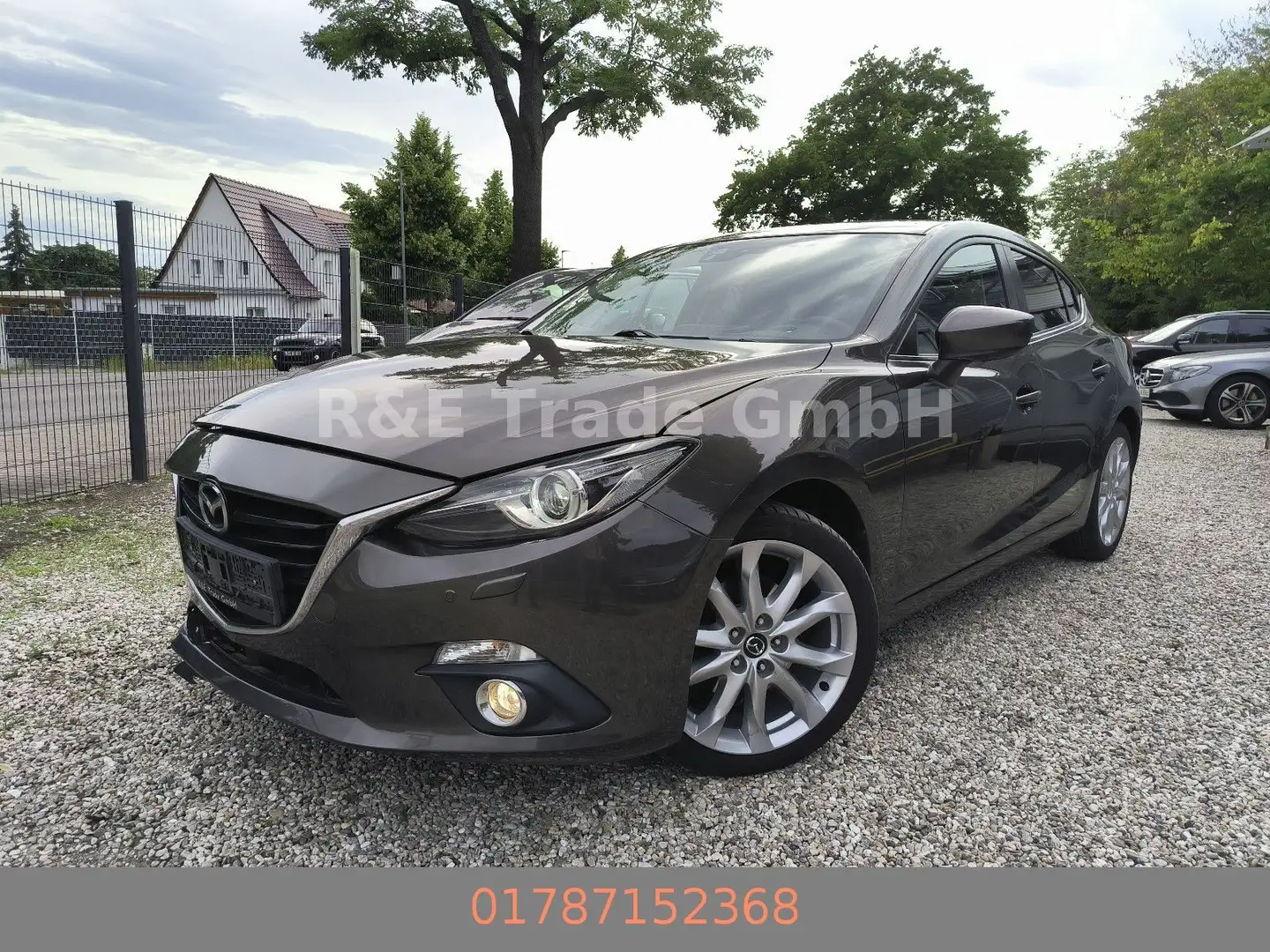 Mazda 3 Sports-Line Automatik Xenon Navi Keyless Go Grau - 1