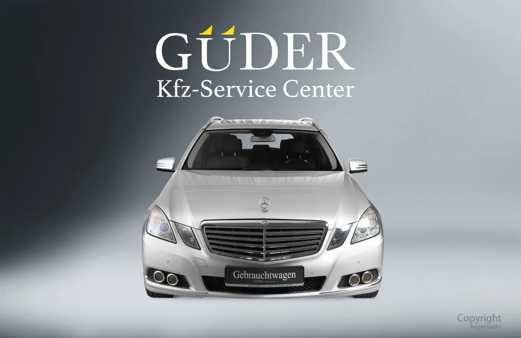 Mercedes-Benz E 220 /Motor Neu/Turbo Neu/Luftfahrwerk Neu Silber - 2