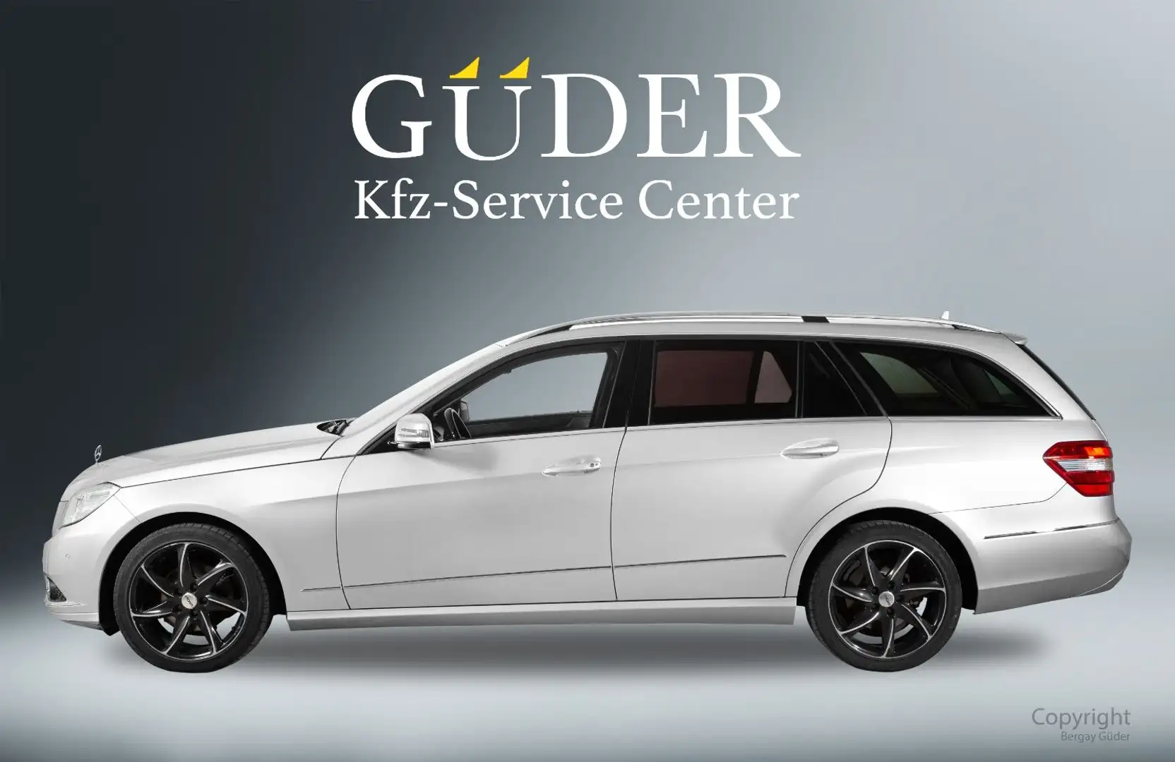 Mercedes-Benz E 220 /Motor Neu/Turbo Neu/Luftfahrwerk Neu Silber - 1