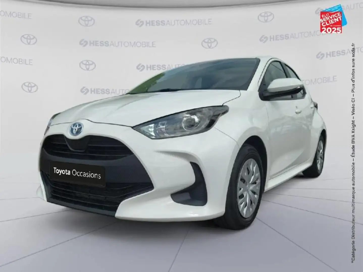 Toyota Yaris 116h Dynamic 5p MY22 Blanc - 1