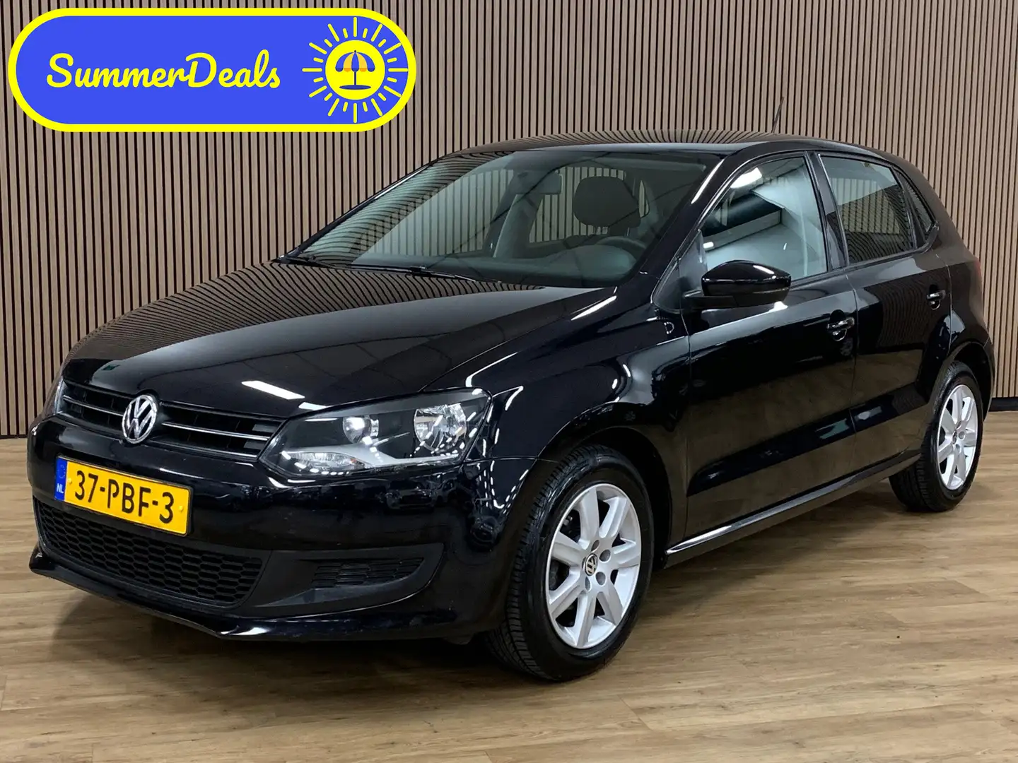 Volkswagen Polo 1.4-16V Comfortline|Airco|5 Deurs| Czarny - 1