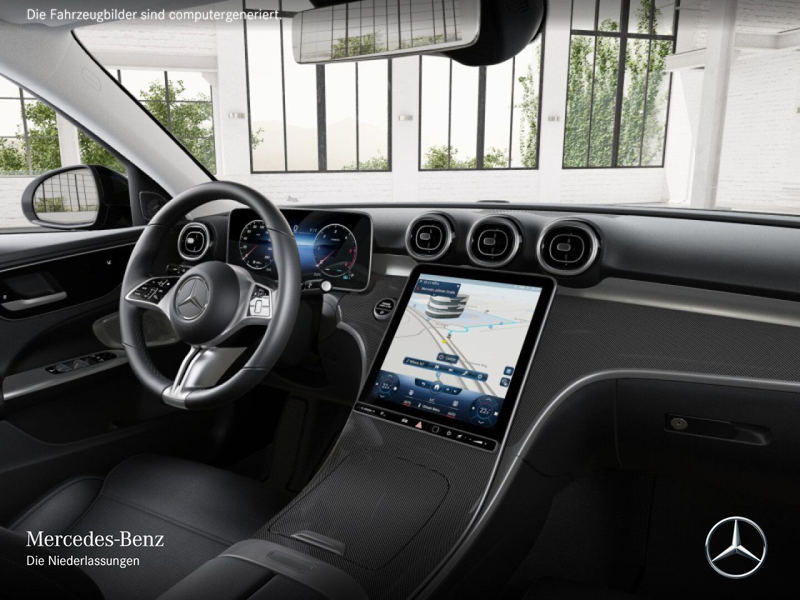 Mercedes-Benz C 300 d T AVANTG+NIGHT+360+BURMESTER+KEYLESS+9G — photo 11