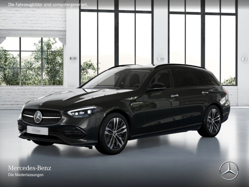 Mercedes-Benz C 300 d T AVANTG+NIGHT+360+BURMESTER+KEYLESS+9G — photo 14