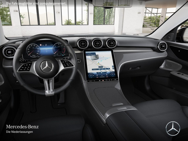 Mercedes-Benz C 300 d T AVANTG+NIGHT+360+BURMESTER+KEYLESS+9G — photo 10