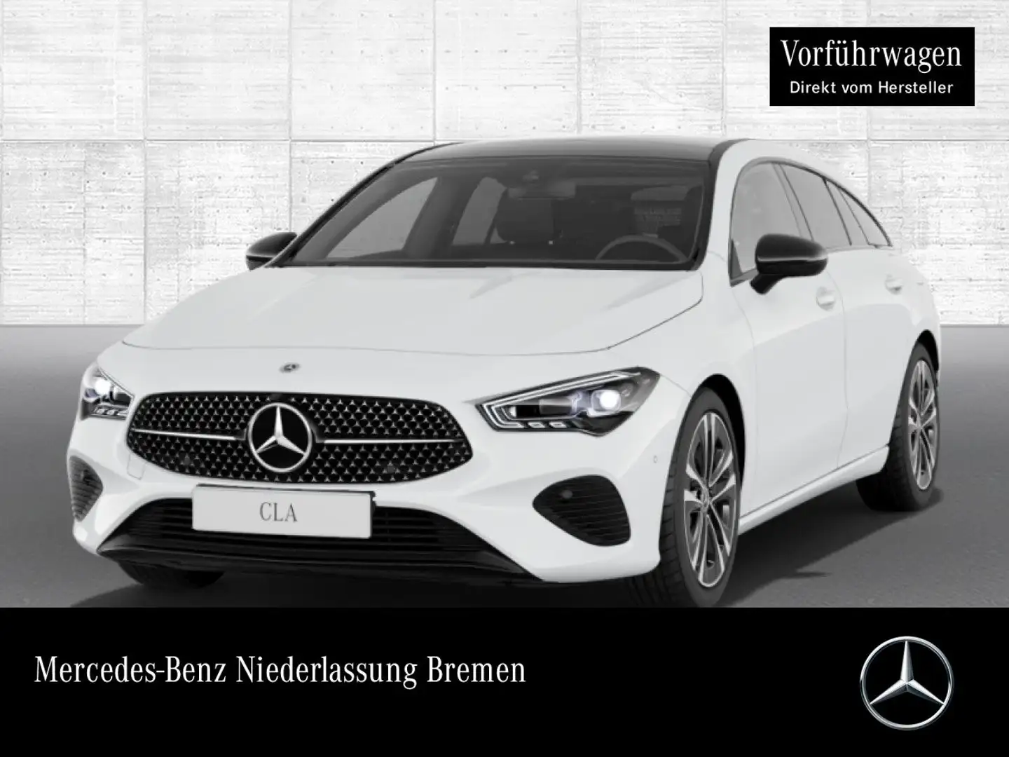 Mercedes-Benz CLA 180 PROGRESSIVE+NIGHT+PANO+360°+AHK+MULTIBEAM Weiß - 1