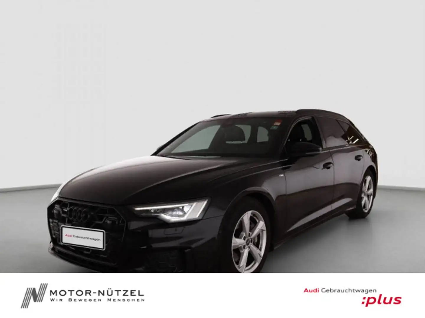 Audi A6 45 TDI QU S-LINE MATRIX+NAV+RFK+ACC+AHK Schwarz - 1