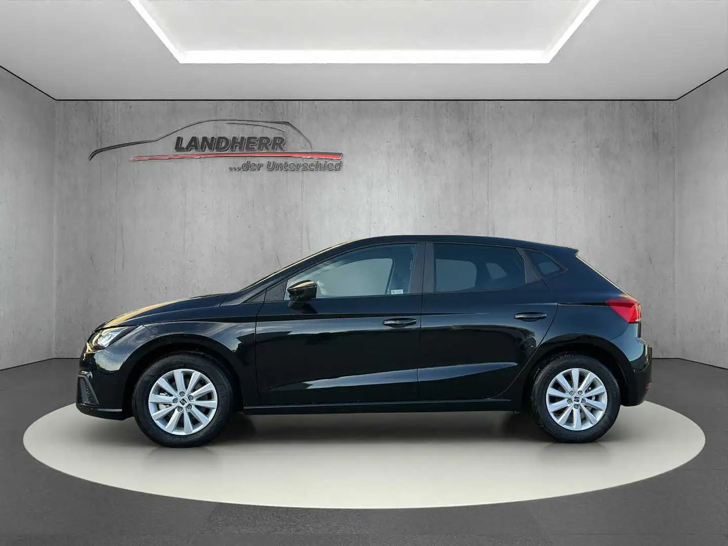 SEAT Ibiza Style 5 J. Garantie/LED/Navi Schwarz - 2