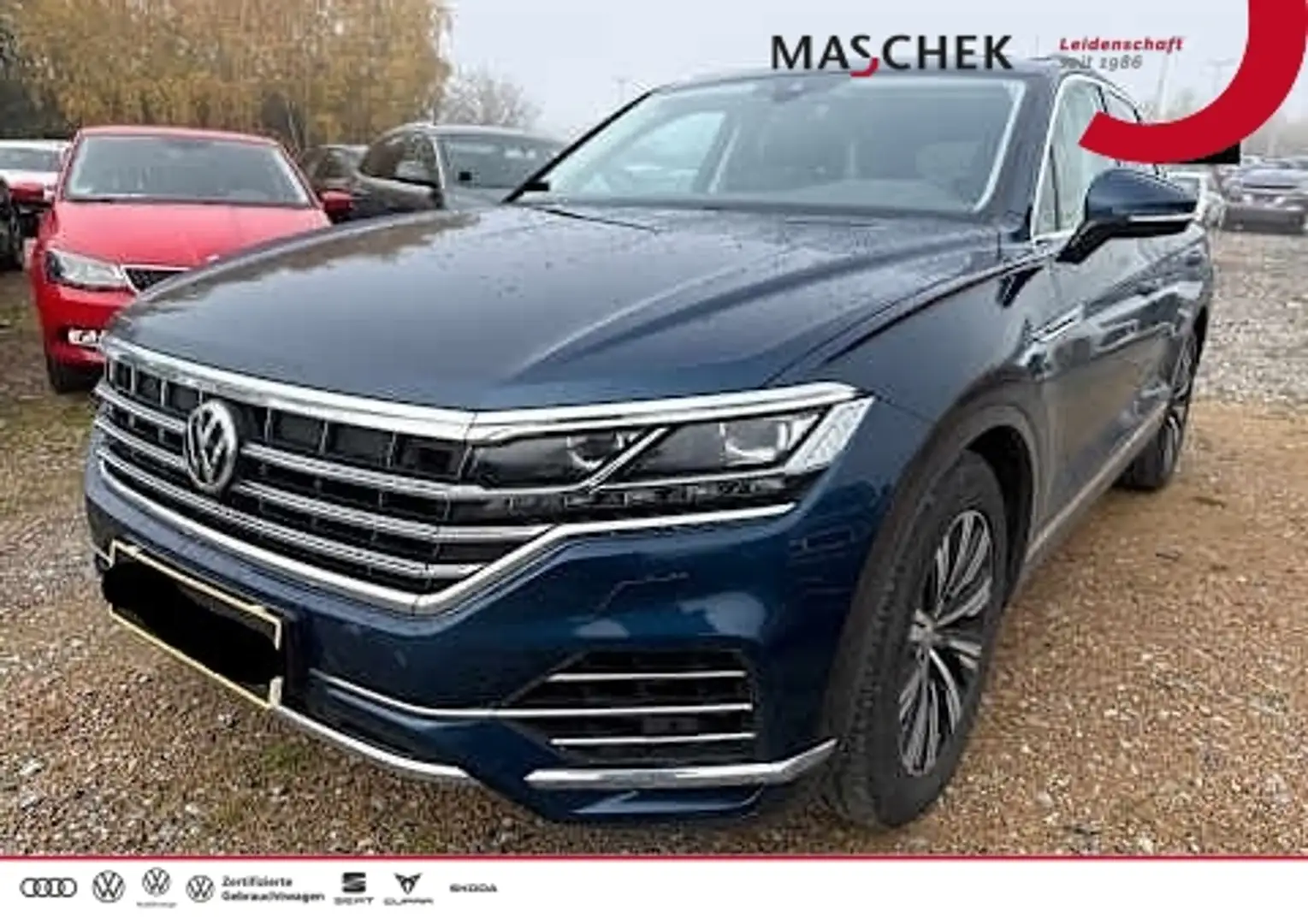 Volkswagen Touareg 3.0 TDI V6 AHK Matrix Pano Sitzbelüftung VC ACC AH Azul - 1