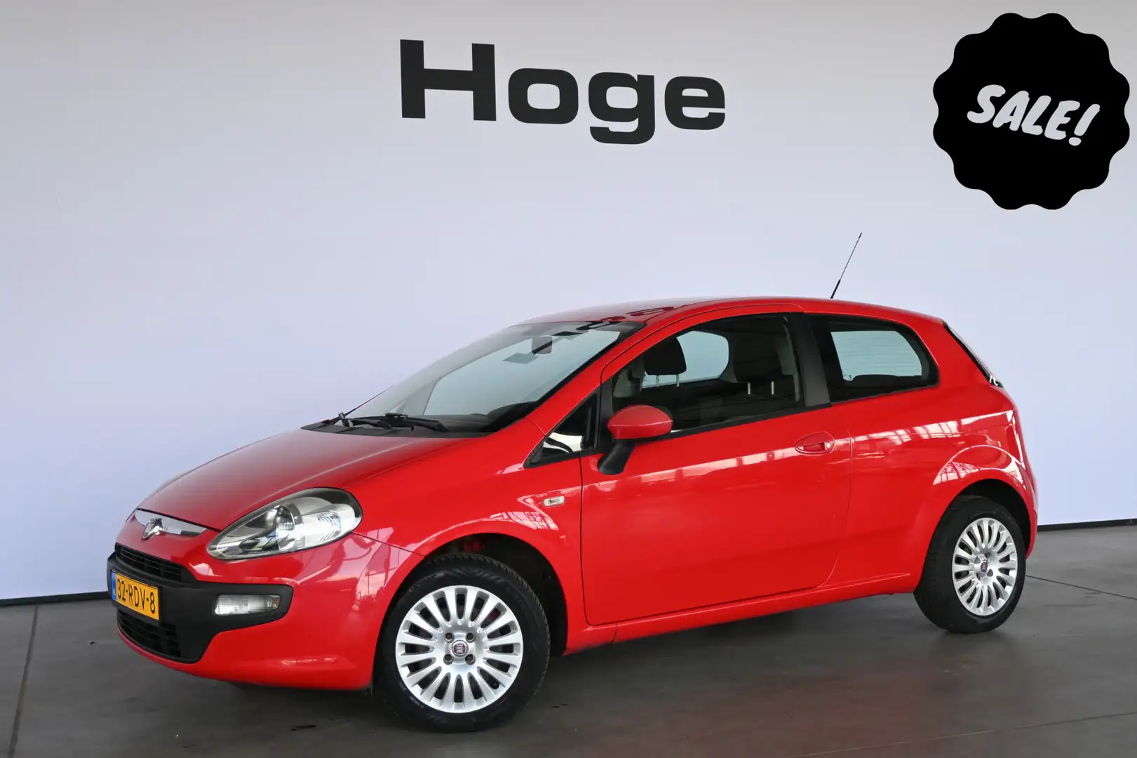 Fiat Punto Evo 1.4 Dynamic Automaat Airco Cruise Control All in P Rot - 1