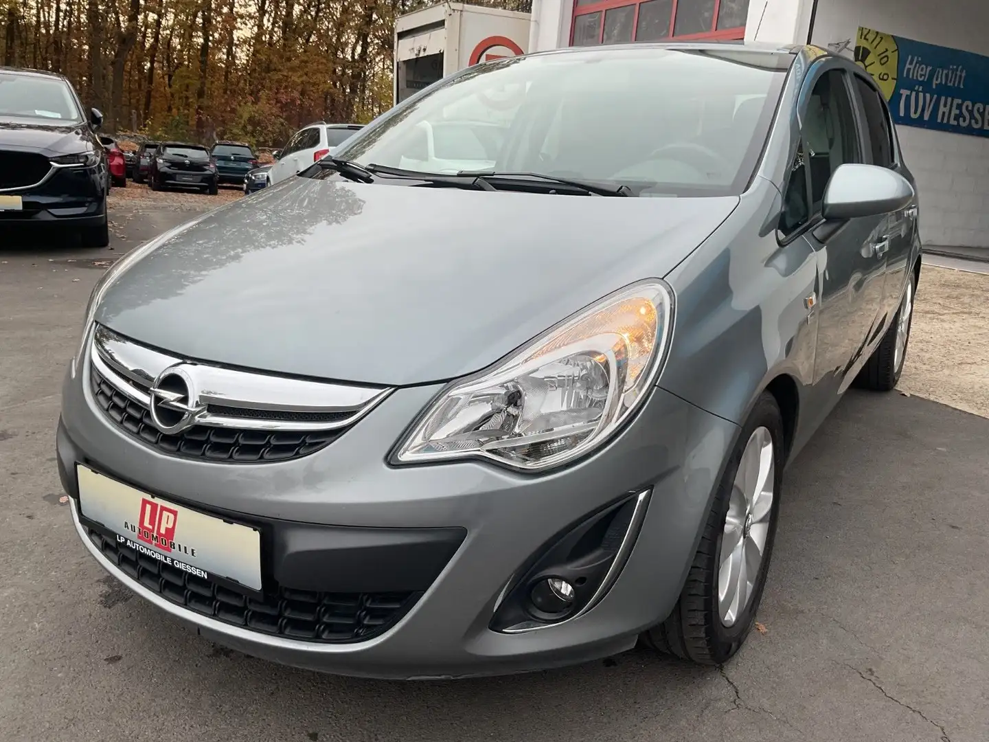 Opel Corsa D 1.4  Klima SHZ Lenkradheiz. Tempomat Zilver - 1