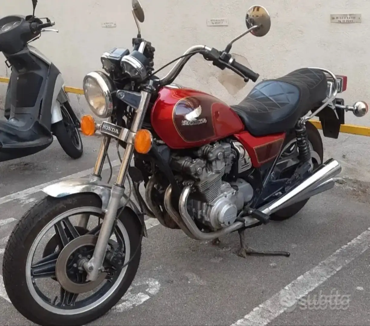 Honda CB 750 four c Rojo - 1