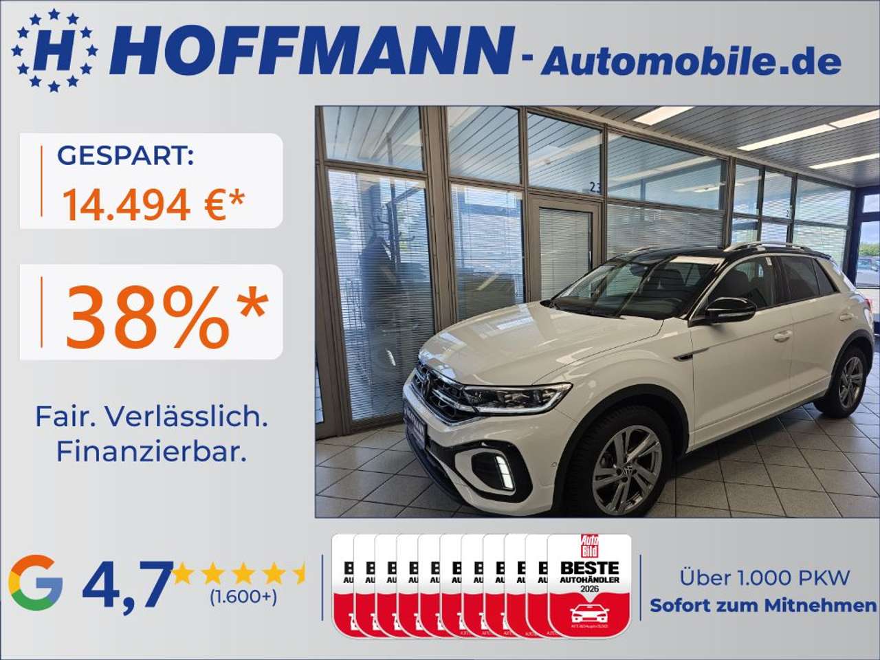 Volkswagen T-Roc 2025 — R-Line Navi,LED,PDC,Sitzheizung,Kamera