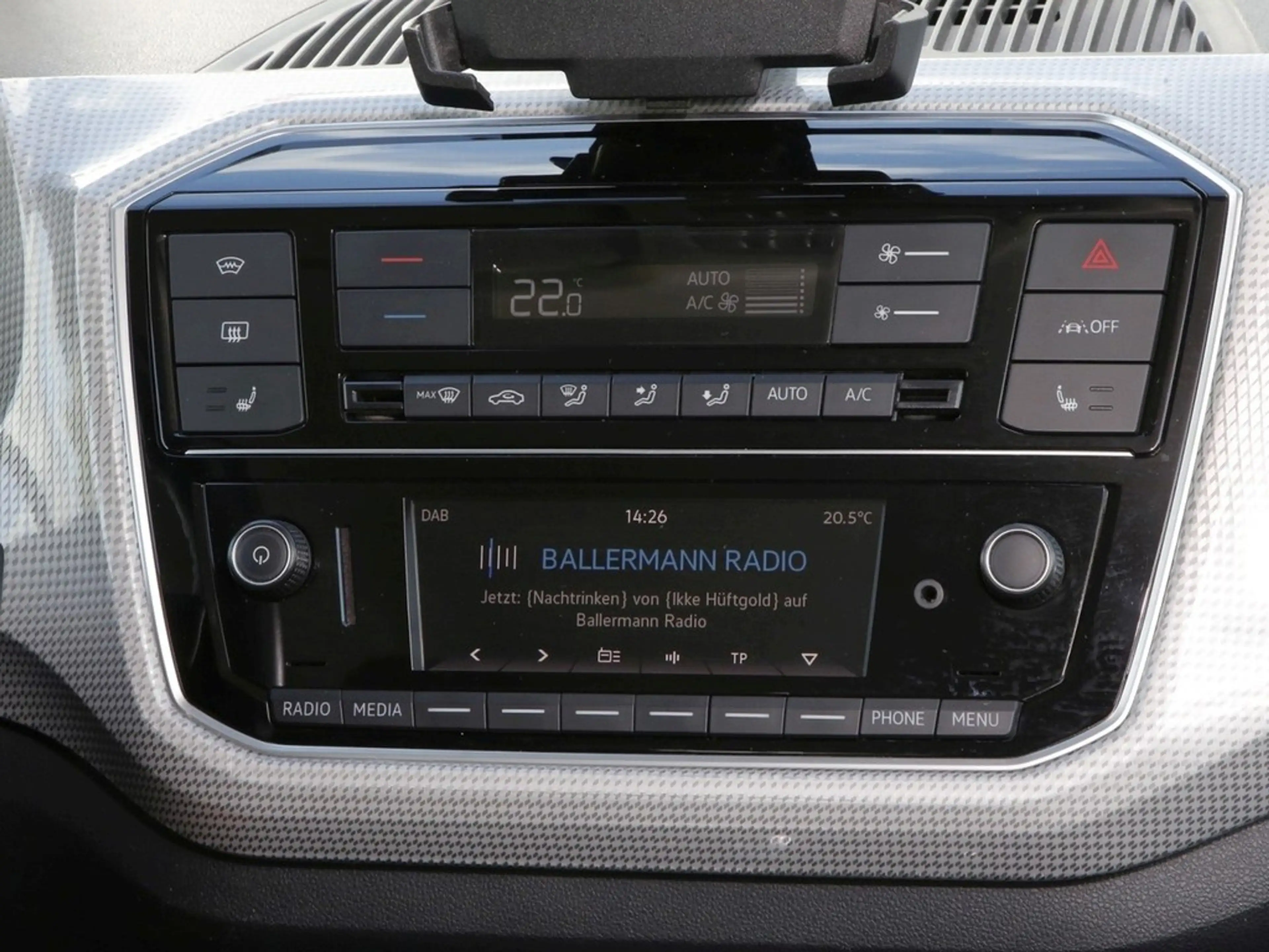 Volkswagen e-up! Max 15" Sitzheizung Rückfahrkamera DAB — photo 13