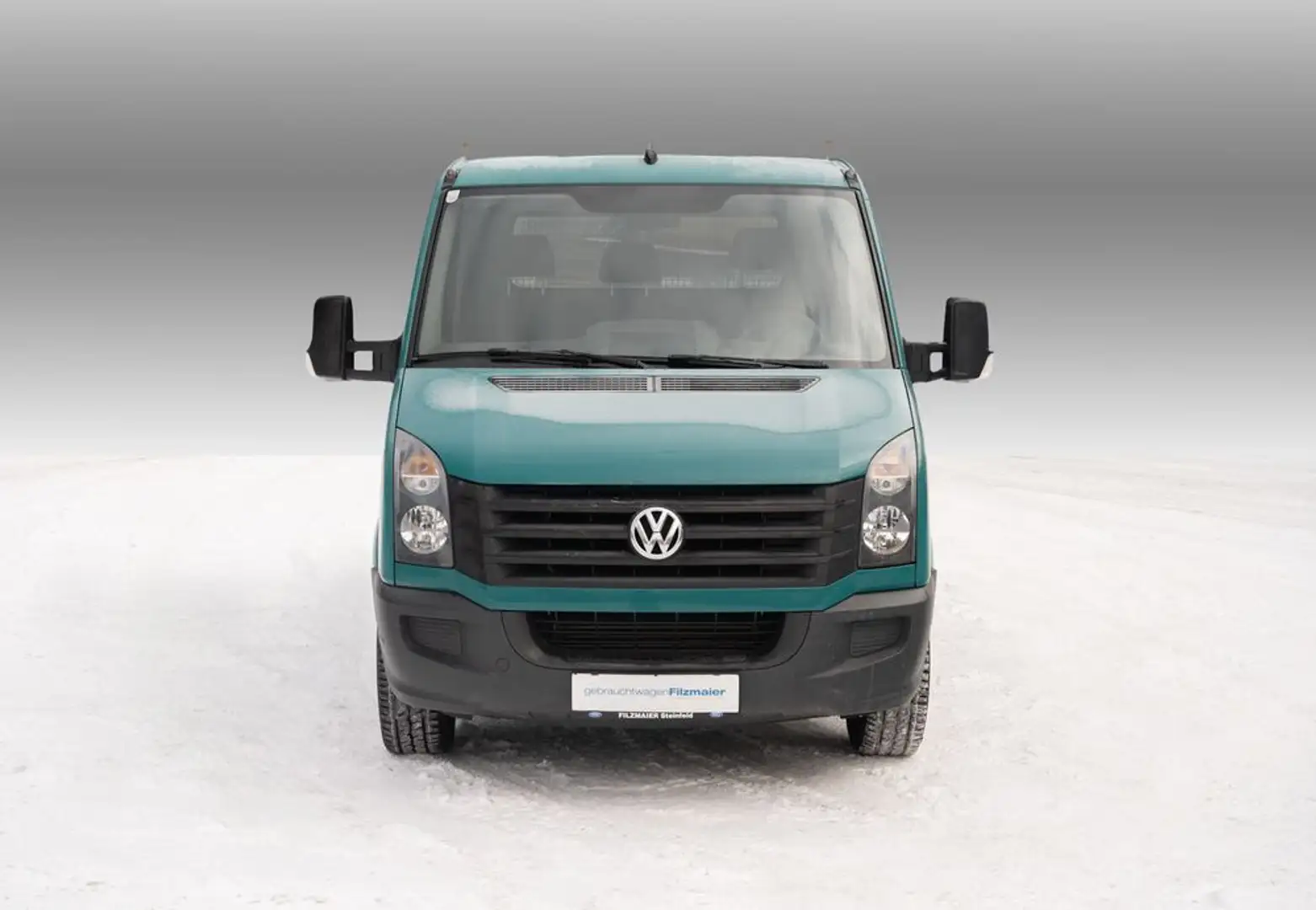 Volkswagen Crafter Pritsche 35 mittlerer Radstand mit Doppelkabine Grün - 2