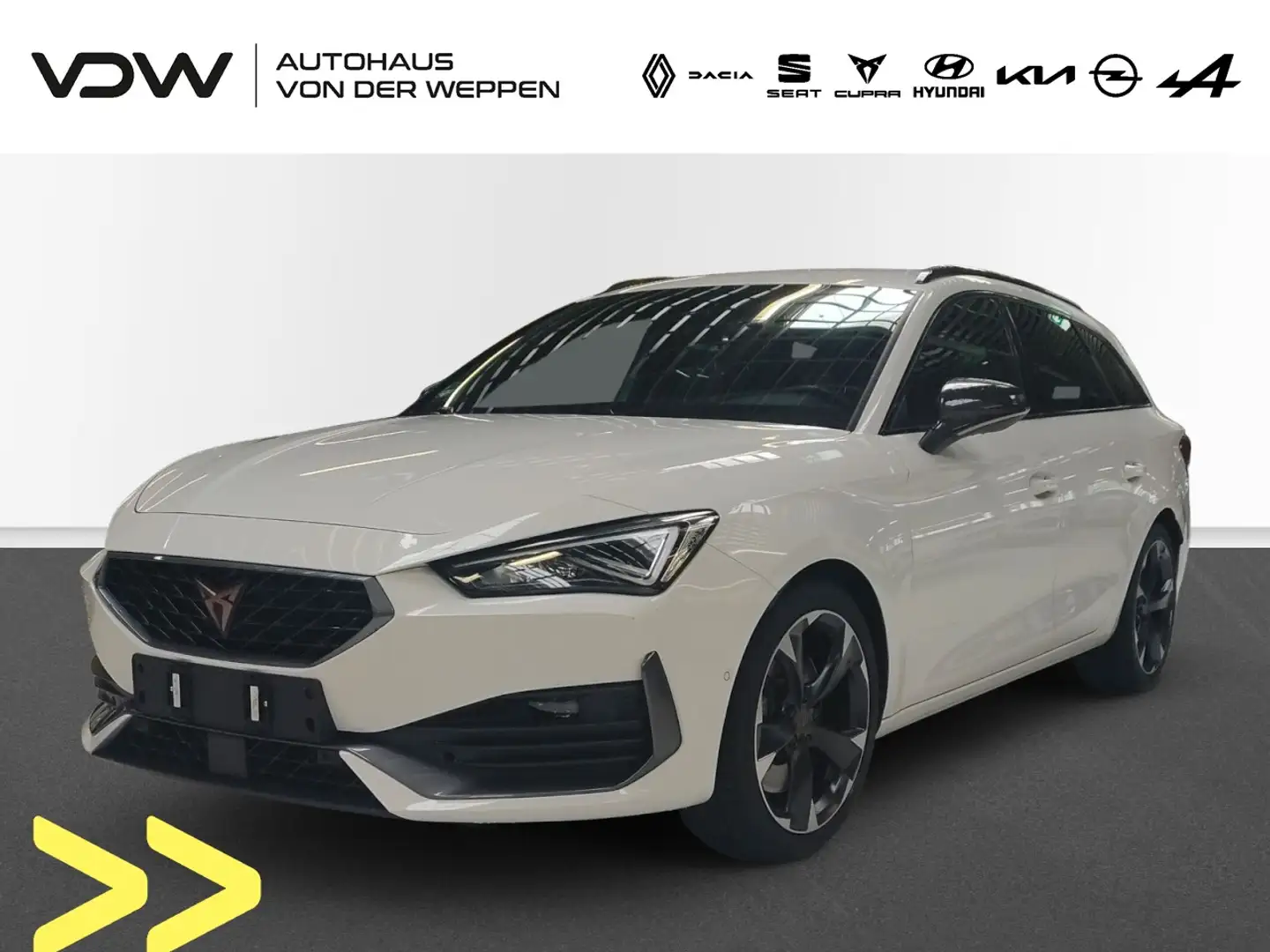 CUPRA Leon Sportstourer 2.0 TSI ACC Klima Navi Weiß - 1