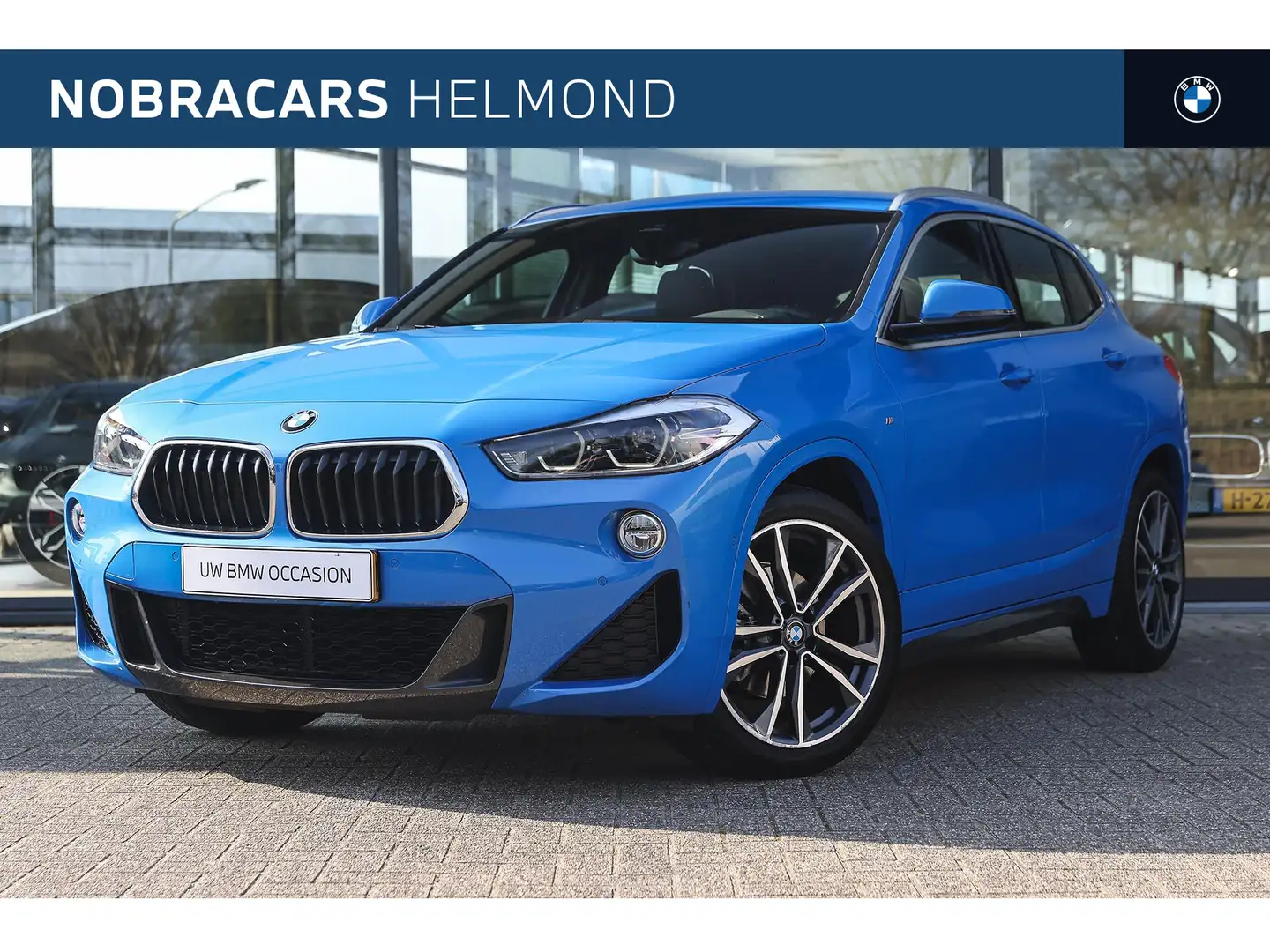 BMW X2 sDrive18i High Executive M Sport Automaat / Sports Blauw - 1