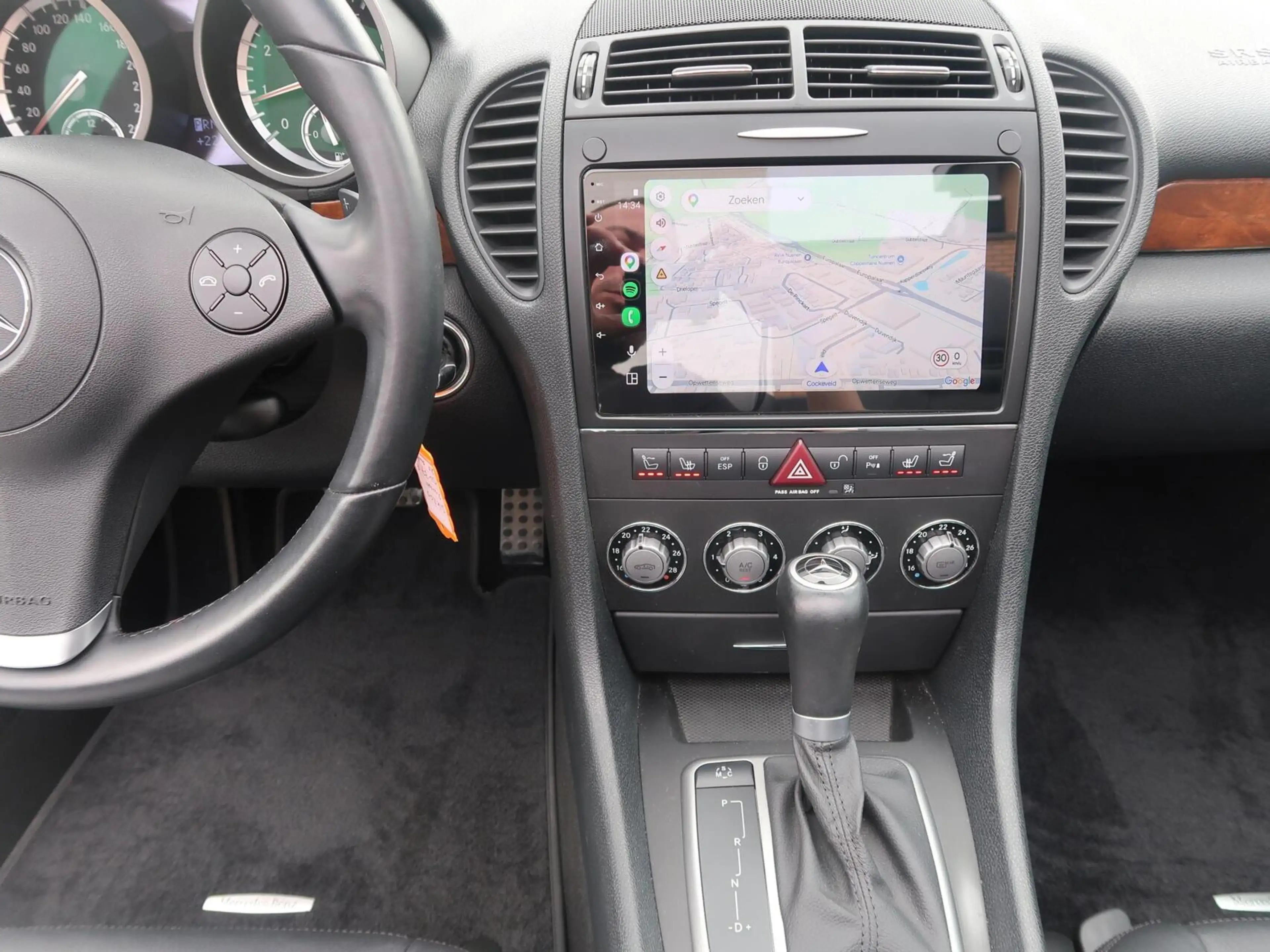 Mercedes-Benz SLK 200 K. AUT F-1 NAVIGATIE|CARPLAY|AIRSCARF|AIRCO|BLUETO — photo 15