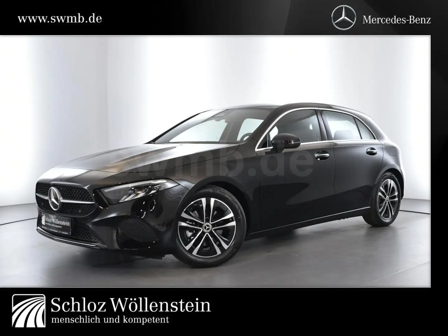 Mercedes-Benz A 180 3,99%/Progressive/LED/AHK/DISTRONIC /Keyles Schwarz - 1