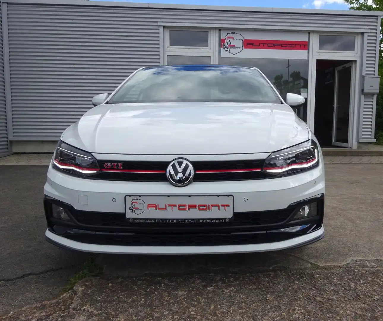Volkswagen Polo POLO GTI 2.0TFSI VIRTUAL NAVI APP PANO LED 18" Blanco - 2