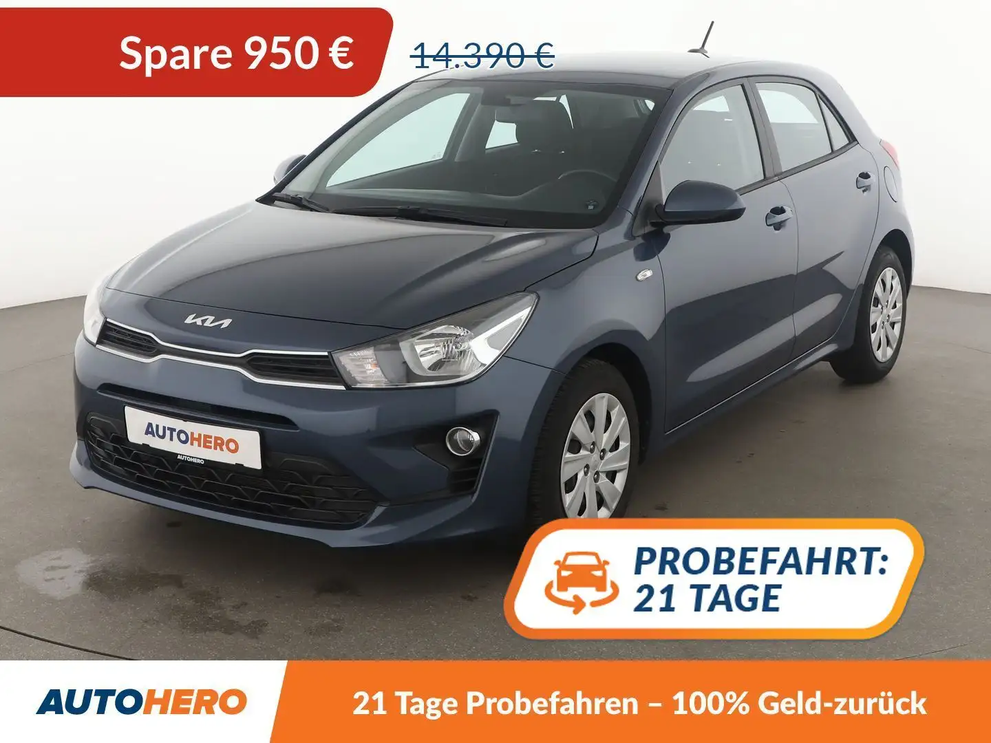 Kia Rio 1.2 Edition 7*TEMPO*PDC*SHZ*KLIMA*GARANTIE* Bleu - 1