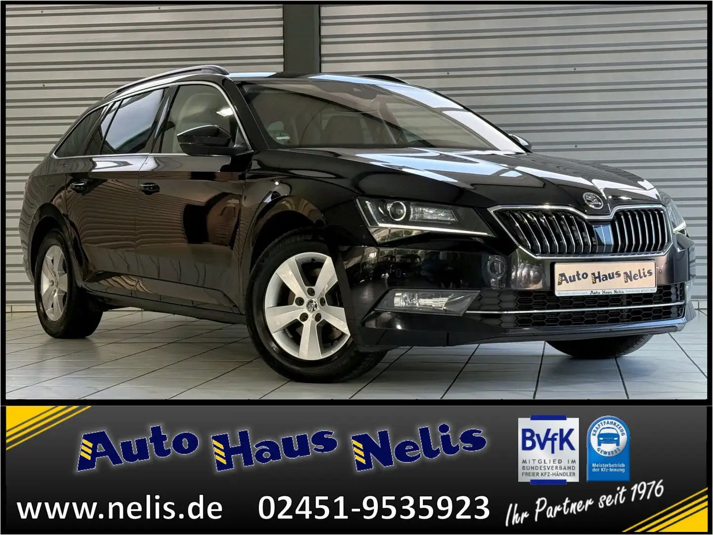 Skoda Superb 1,5 TSI Combi DSG Ambition Bi-Xenon ACC R Чёрный - 1