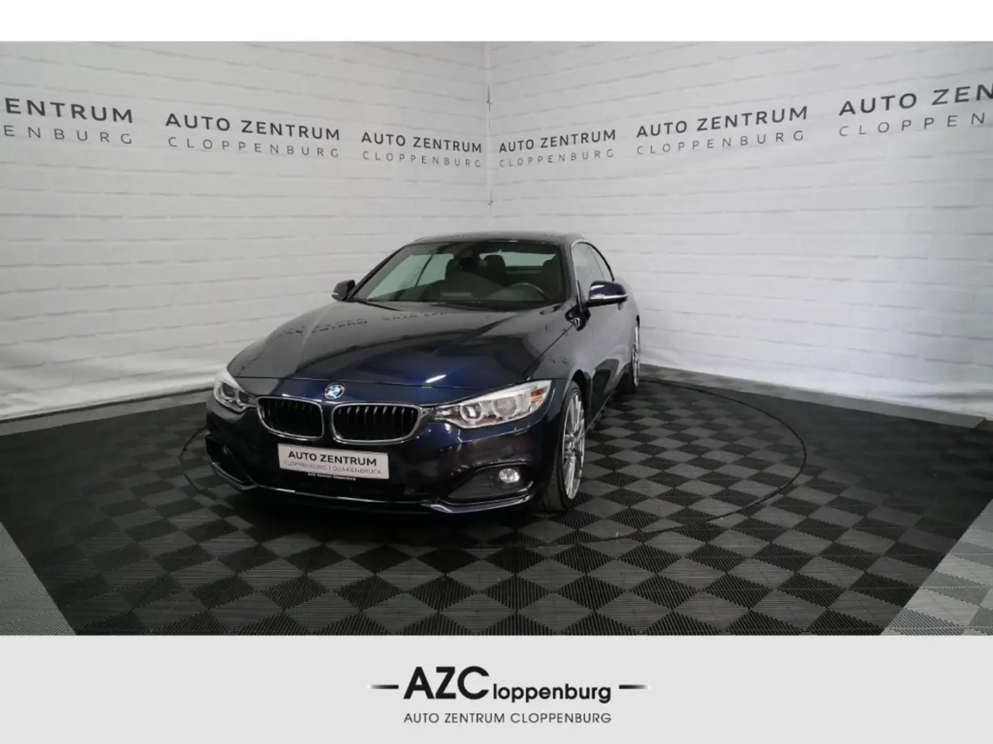BMW 428 i Sport Line Xenon+Navi+Leder+PDC+AHK+19'' Blau - 1