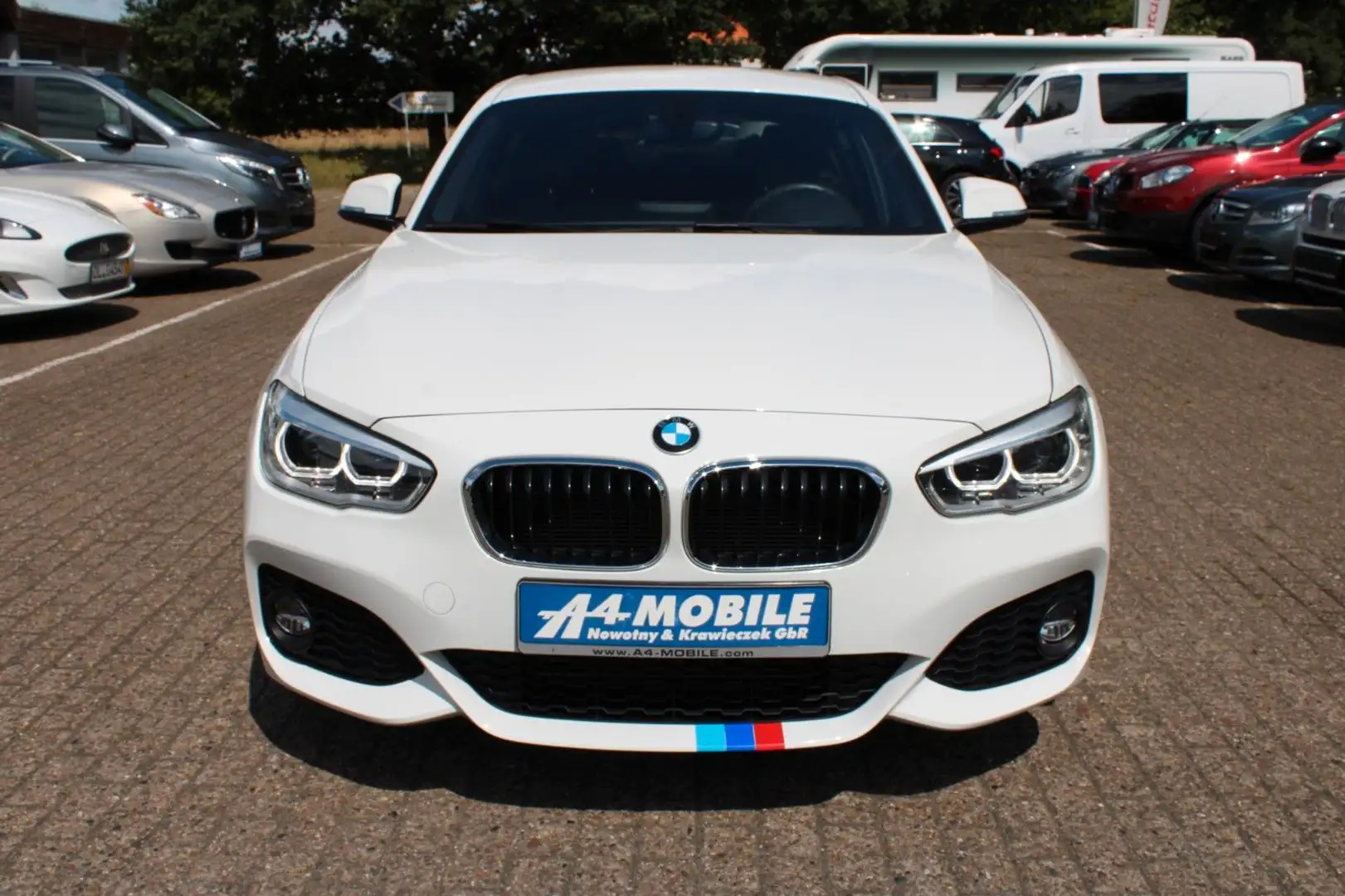 BMW 116 i M Sport LED Alcantara M Sportbremse Weiß - 2
