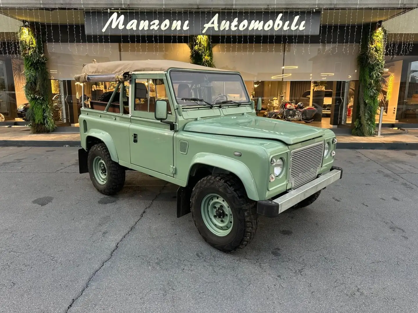 Land Rover Defender 300 TDI SOFT TOP 6 POSTI RESTAURO TOTALE Verde - 1