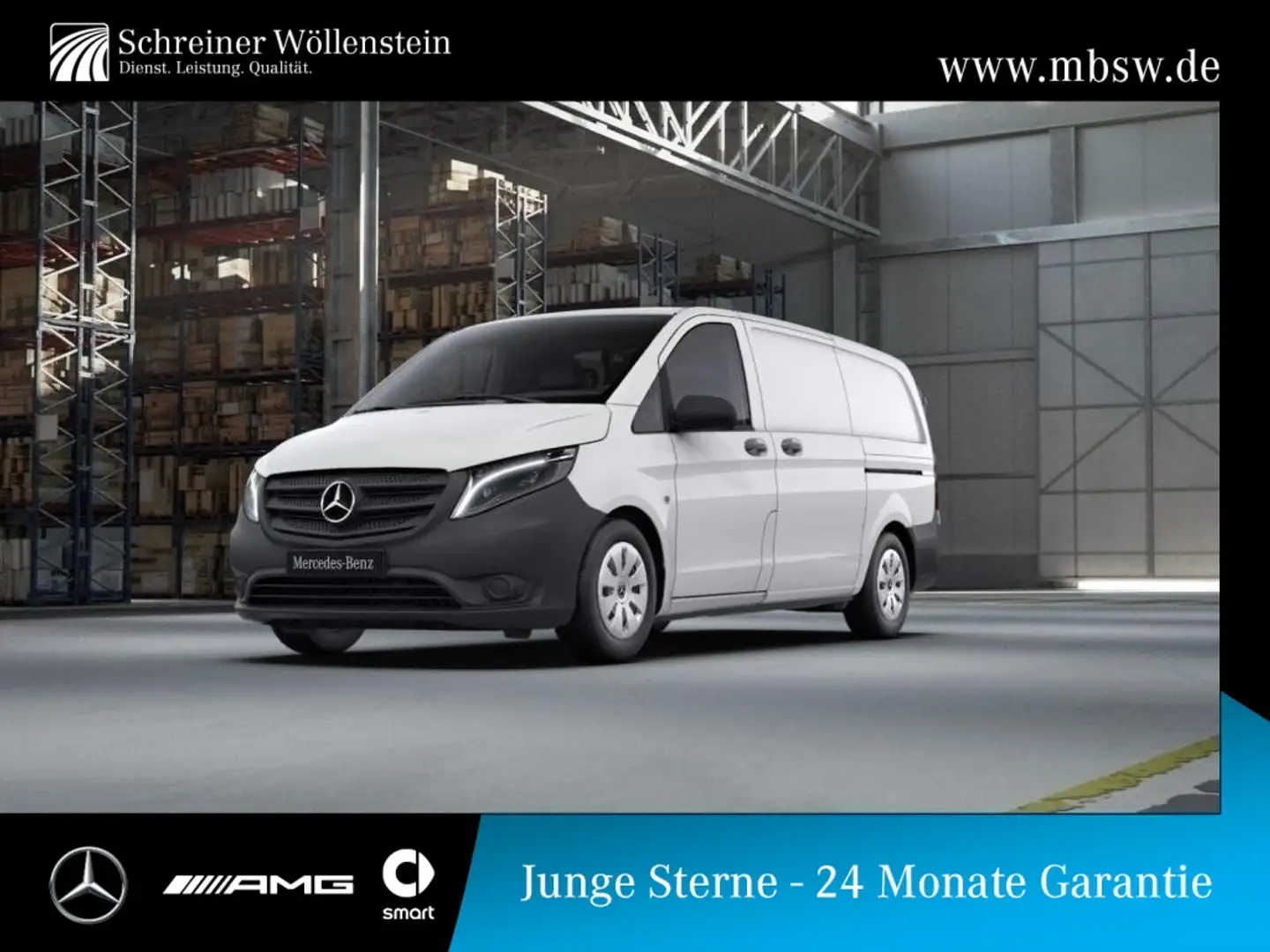 Mercedes-Benz Vito 116 Kasten L *Automatik* LED*Kamera*Klima* Weiß - 1