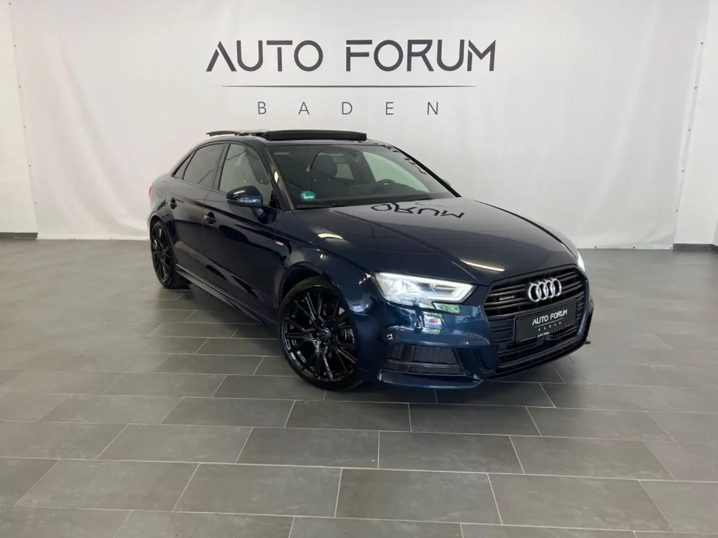 Audi A3 Lim. quattro*StHz*Pano*B&O*RFK*ACC*KEY* Azul - 1