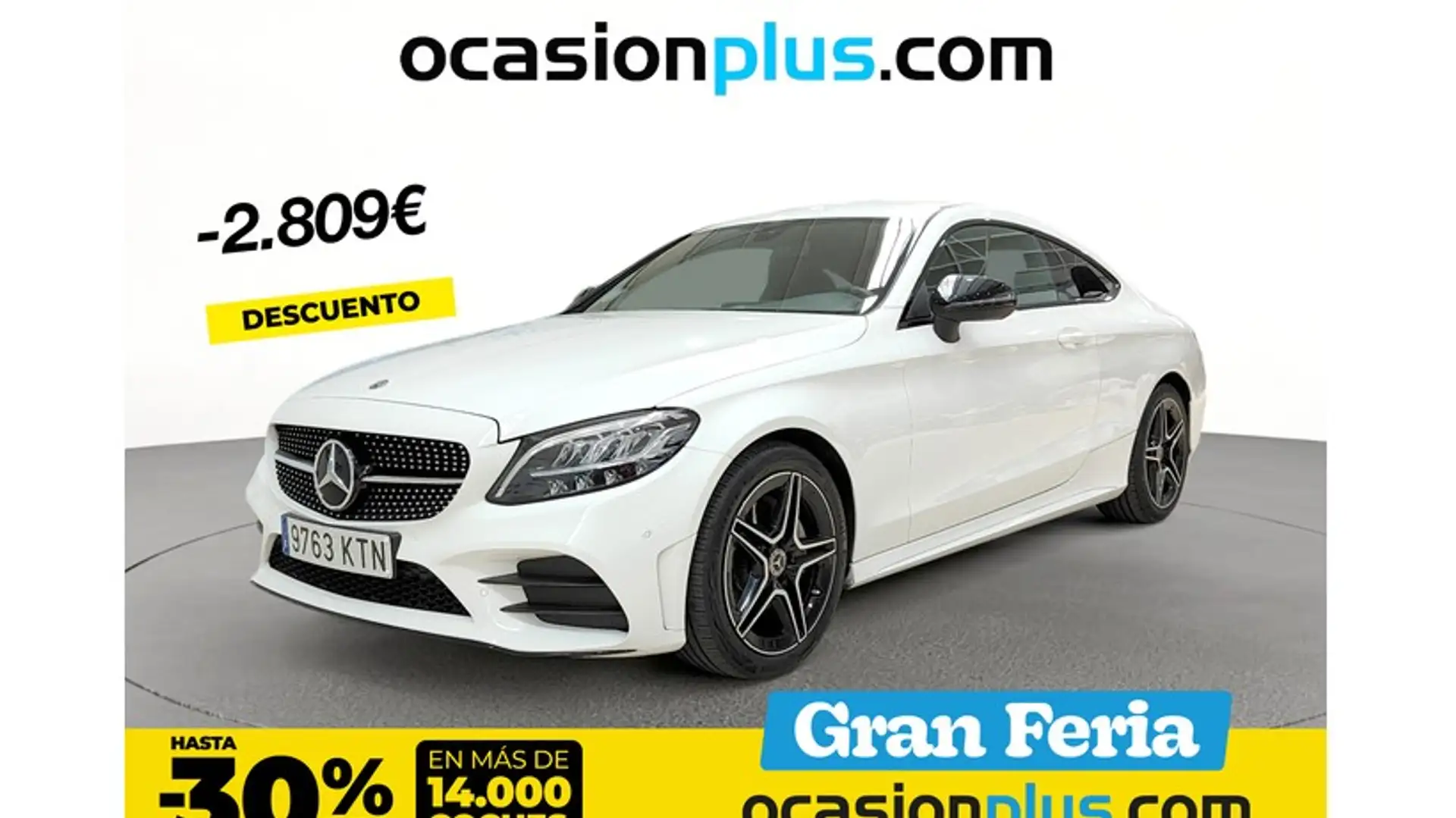 Mercedes-Benz C 200 Coupé 9G-Tronic Blanco - 1