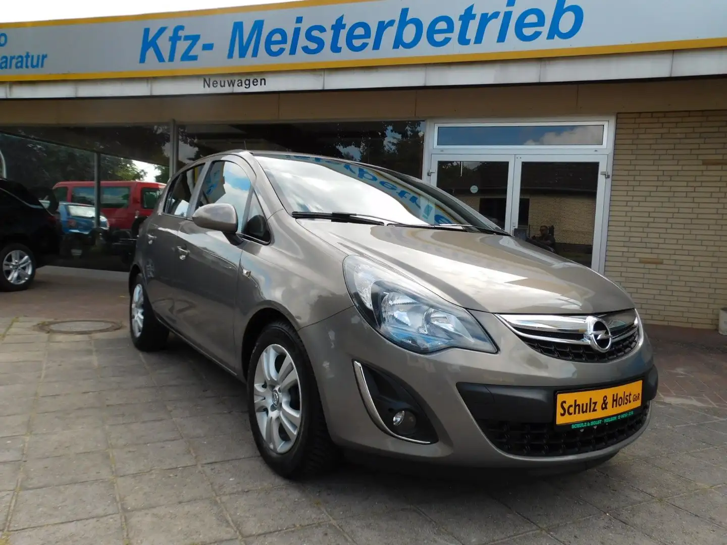 Opel Corsa D Energy GJR TEILLEDER GARANTIE Braun - 2