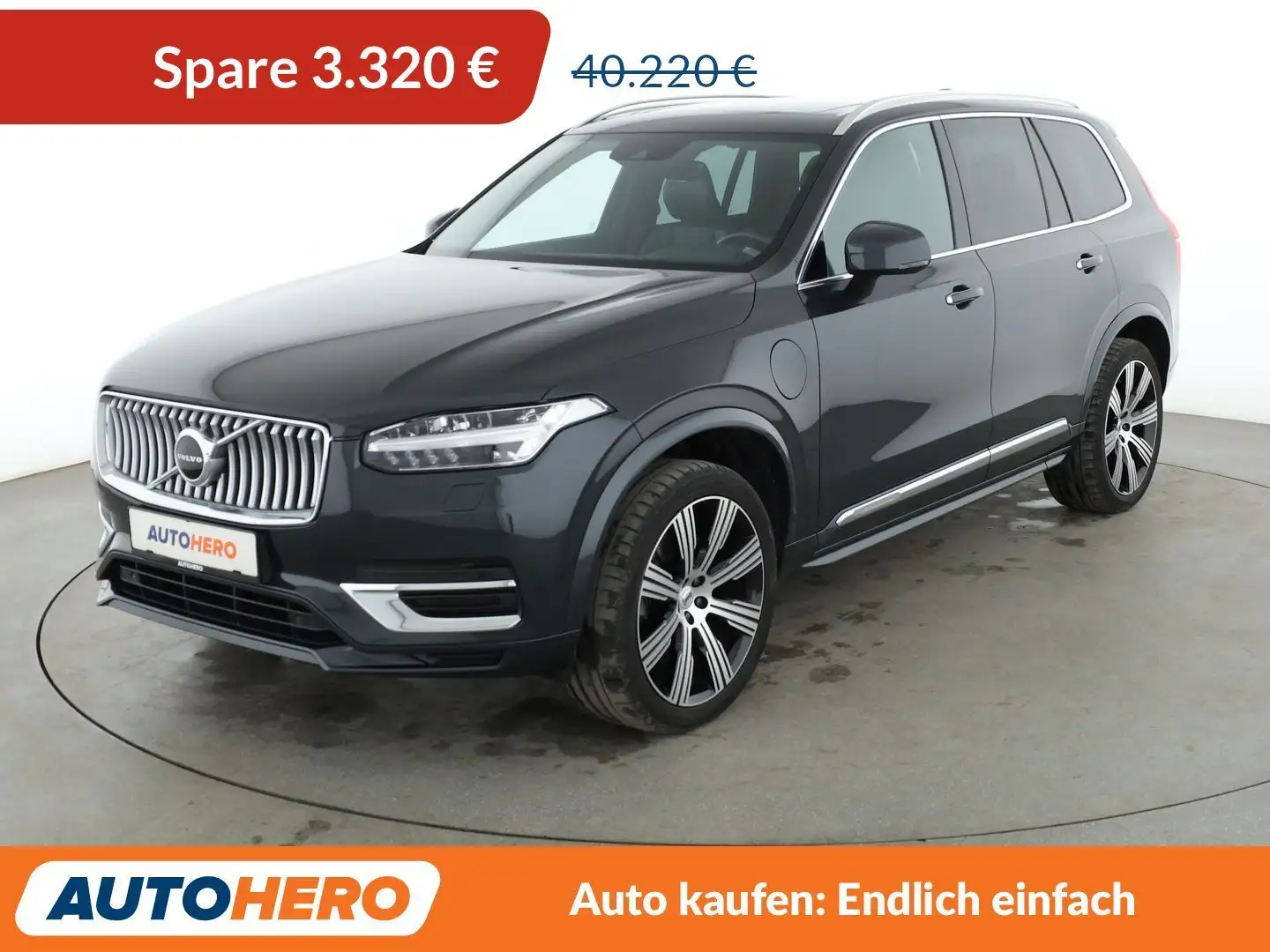 Volvo XC90 2.0 T8 Plug-in Hybrid Inscription AWD Aut.*NAV*LED Grau - 1
