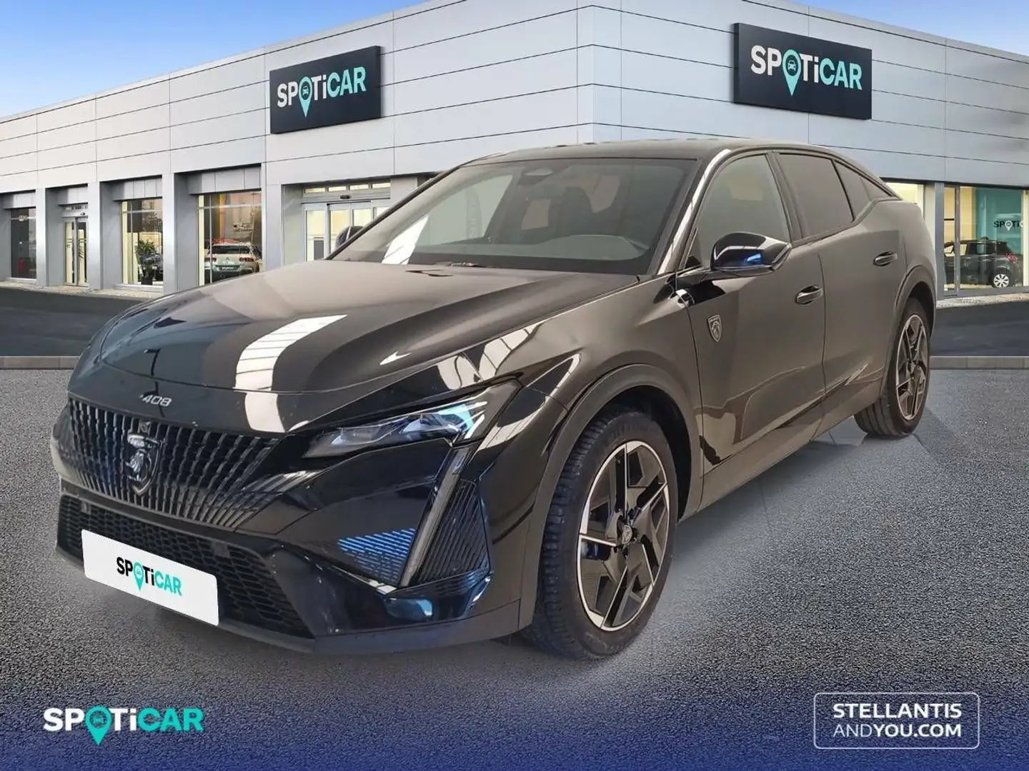 Peugeot 408 PureTech 130 GT EAT8 Negro - 1