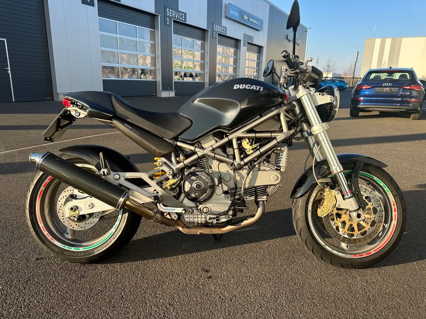 Ducati Monster 900 i.e. S Rexxer BOS Reifen neu Minibli Gri - 2