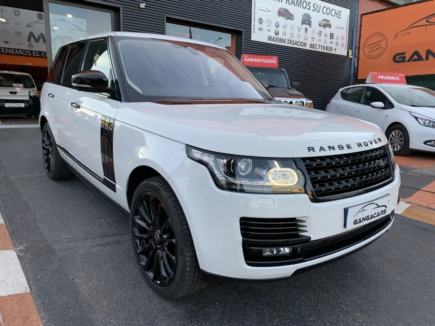 Land Rover Range Rover 4.4SDV8 Vogue Aut. Blanc - 2